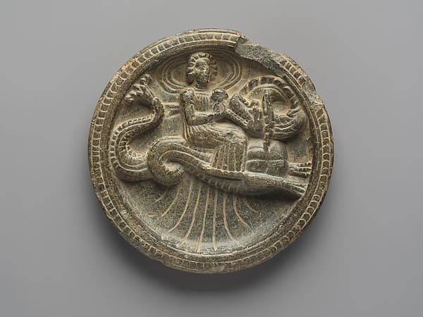 Dish with Nereid Riding a Sea Monster