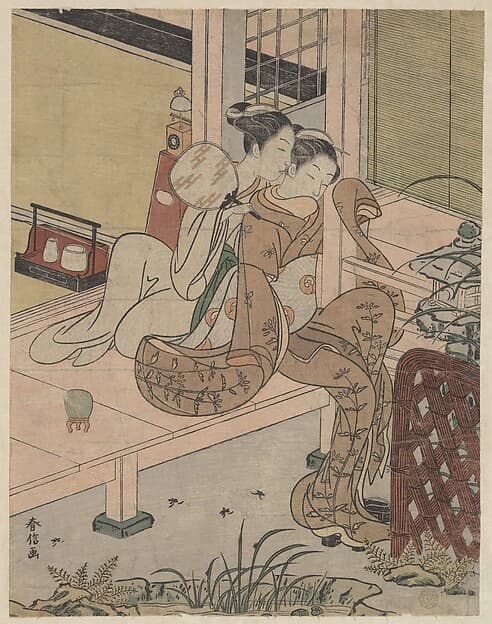 The Gossips, by Suzuki Harunobu