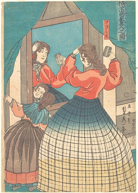 Print, by Utagawa (Gountei) Sadahide