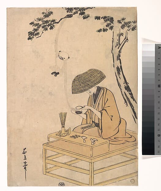 The Magnifying Glass, by Toriyama Sekien