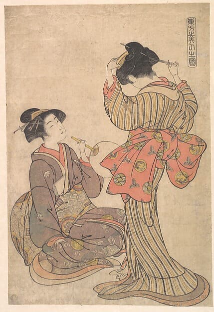 Picture of the Eastern Beauties, by Kitao Shigemasa