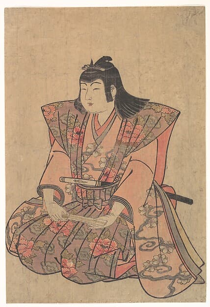 A Boy Singer, by Kitao Shigemasa