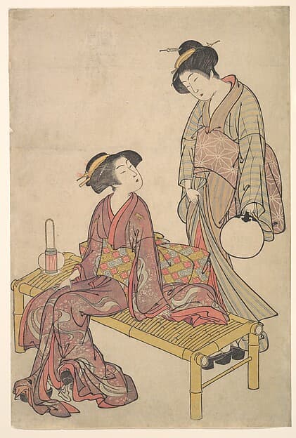 The Hand Lantern, by Kitao Shigemasa