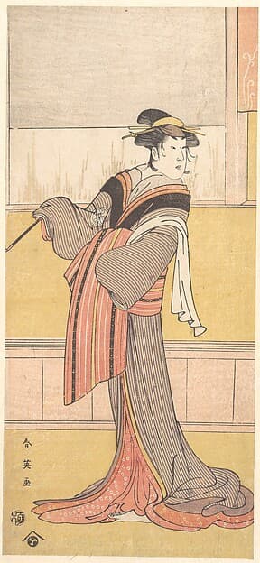 Segawa Kikunojo III, by Katsukawa Shun'ei 勝川春英