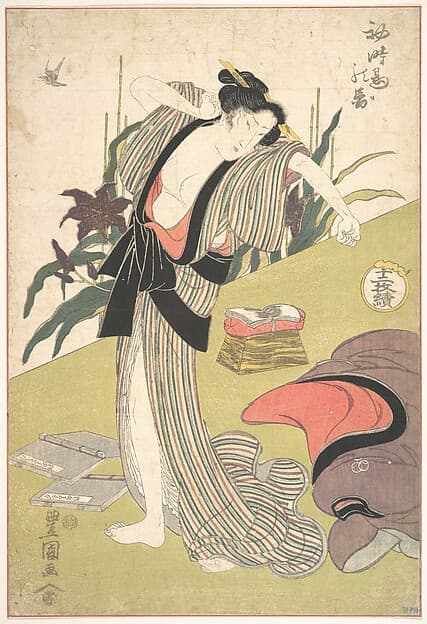 The First Visit of the Cuckoo, by Utagawa Toyokuni I
