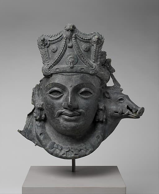 Mask of Vaikuntha Vishnu