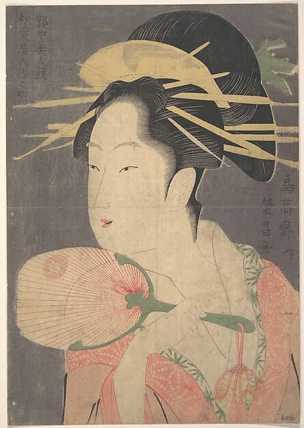 A Beauty, by Chōkōsai Eishō