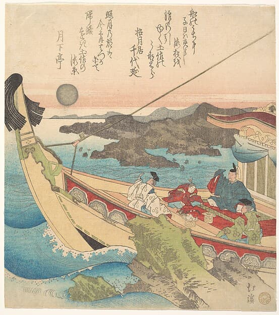 Inland Sea near Tosa, by Totoya Hokkei