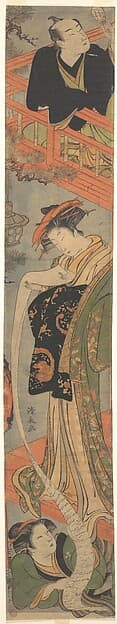 The Love Letter, by Torii Kiyonaga