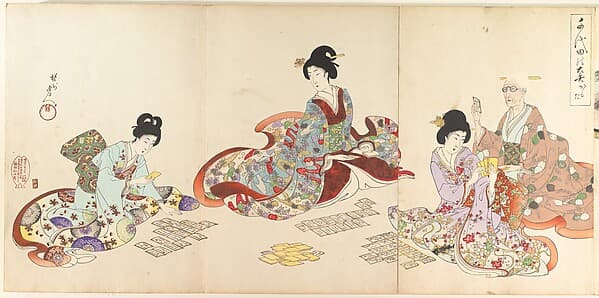 Chiyoda Castle (Album of Women), by Yōshū (Hashimoto) Chikanobu