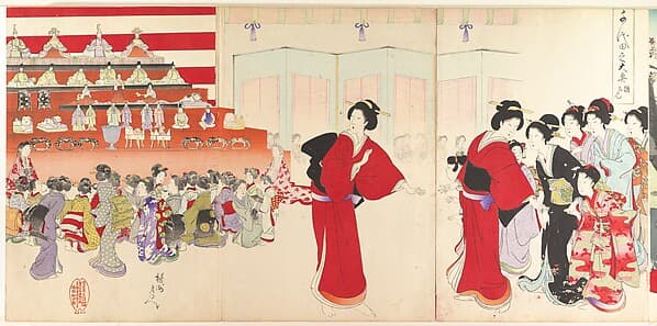 Chiyoda Castle (Album of Women), by Yōshū (Hashimoto) Chikanobu