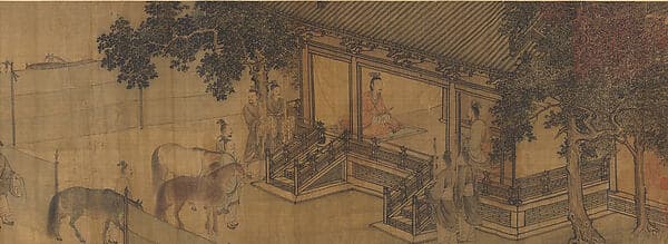 Duke Wen of Jin Recovering His State, by Li Tang