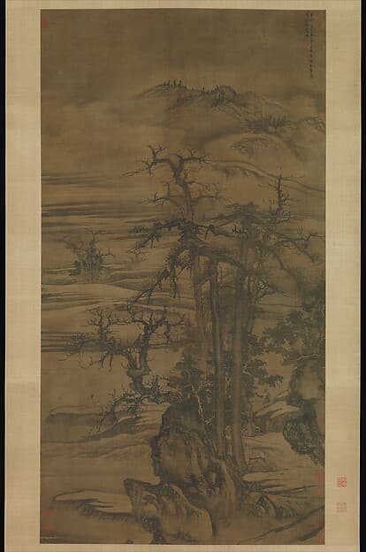 Landscape after a poem by Wang Wei, by Tang Di