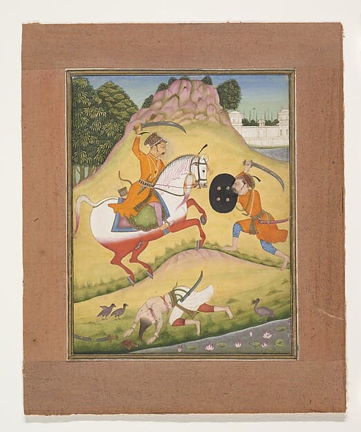 Nata Ragina: Folio from a ragamala series (Garland of Musical Modes), by Mohamed