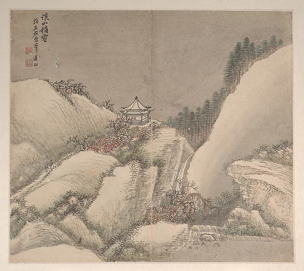 Landscapes in the Styles of Various Artists, by Cao Jian