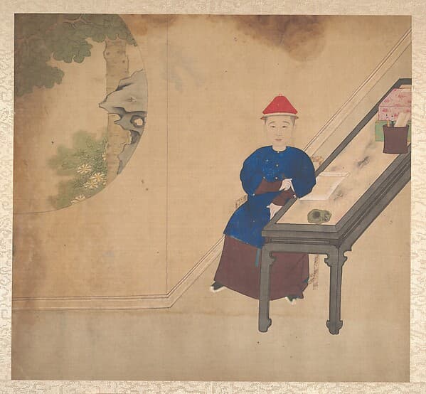 Portraits of members of a family, by Unidentified artist