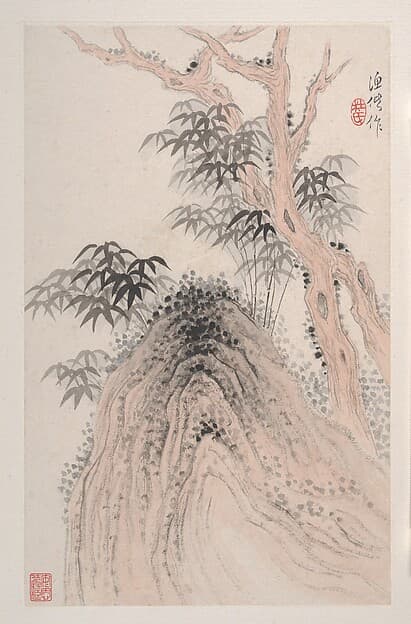 Landscapes after old masters, by Du Xiang