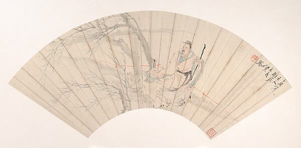 Scholar in the Wind, by Ren Xun