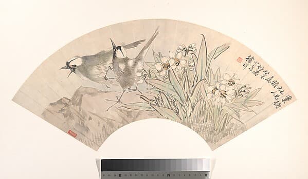 Birds and Narcissus, by Xu Xiang