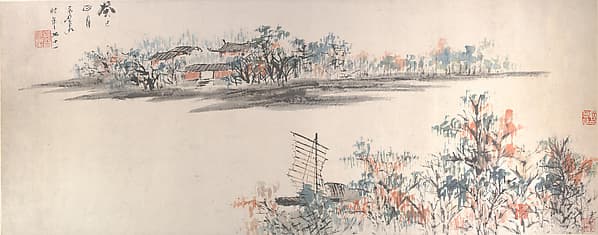 Sailing in Autumn, by Xugu (Zhu Huairen)