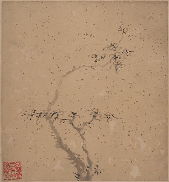 Blossoming Plum, by Tang Yifen