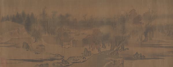 River Village in Autumn Dawn, by Zhao Lingrang