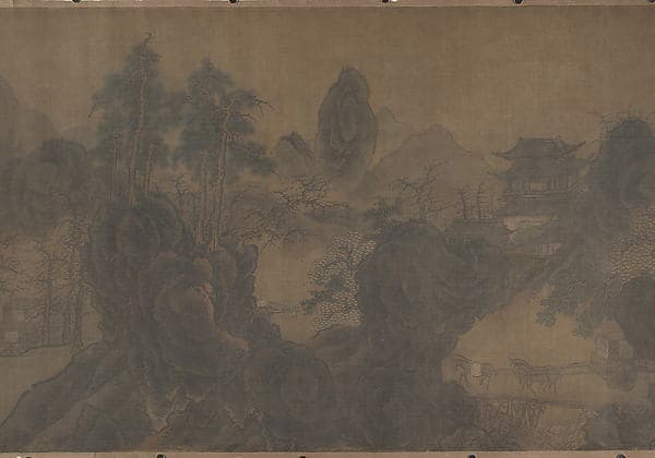 Traveling amid Mountains, by Unidentified artist