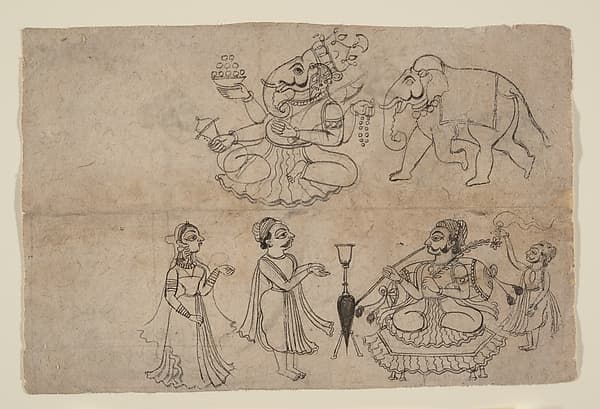 Portrait of Manya Sahib Man Rup Sagarji, by Manak