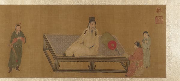 Copy of Tang Ming Huang Instructing the Prince, by Unidentified artist