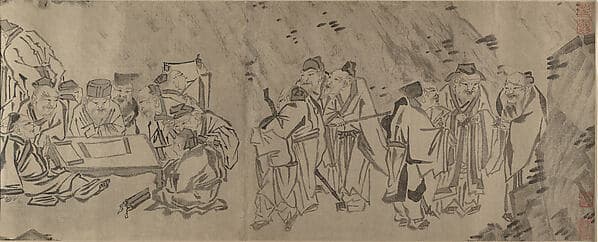 Gathering of Philosophers, by Unidentified artist