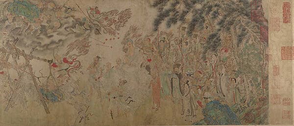 Raising the Alms-Bowl, by unidentified artist