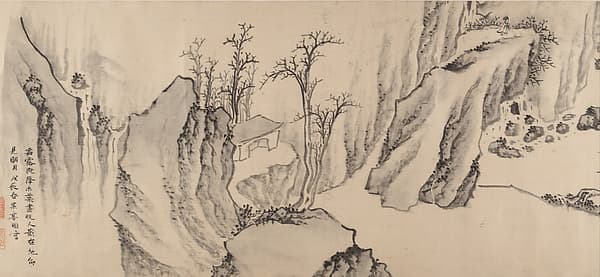 Illustration of Su Shi’s “Second Rhapsody on Red Cliff”, by Zhang Ruitu