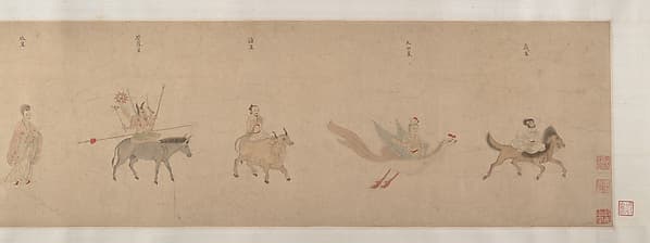 Divinities of the Planets and Constellations, by Qiu Ying