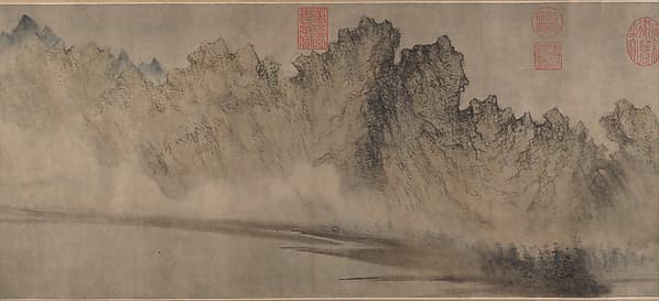 Cloudy Mountains, by Fang Congyi