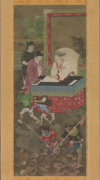Ten Kings of Hell, by Jin Chushi