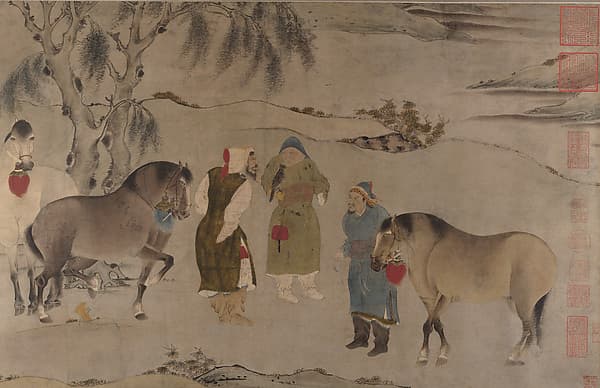 Six Horses, by Unidentified artists