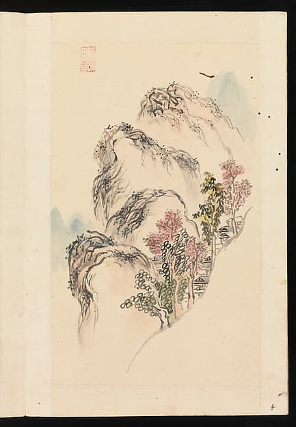 Album of Landscape Paintings, by Kuwayama Gyokushū