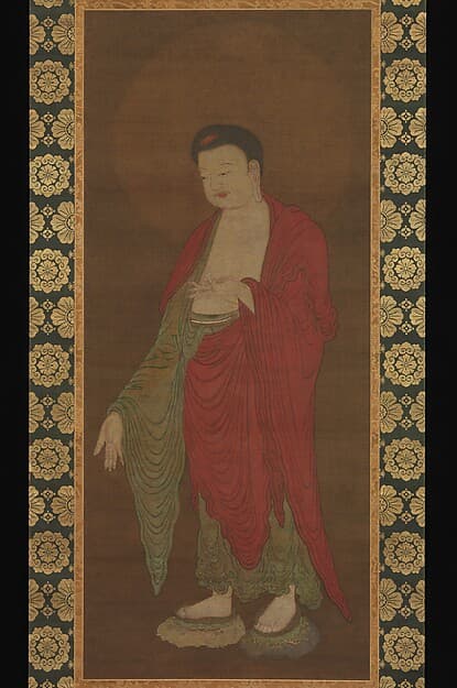 Buddha Amitabha Descending from his Pure Land, by Unidentified artist