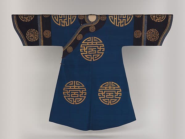 Woman's Robe with "Longevity" Medallions
