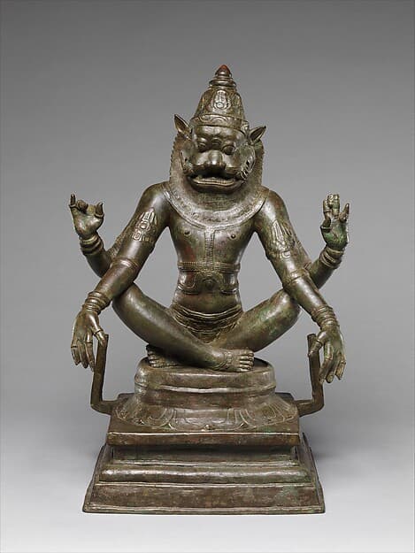 Yoga Narasimha, Vishnu's Man-Lion Incarnation