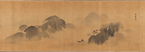 Famous Themes for Painting Study Known as “The Garden of Painting” (Gaen), by Kano Tan'yū