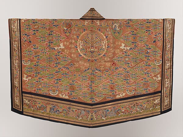 Daoist priest’s ritual robe with celestial palace