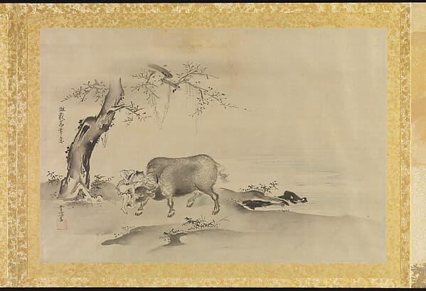 Album of Copies of Chinese Paintings, by Kano Tsunenobu