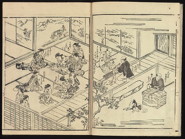 Order Book of Kosode Patterns (Chūmon no hiinagata/Hiinagata chūmon chō), by Imura Katsukichi
