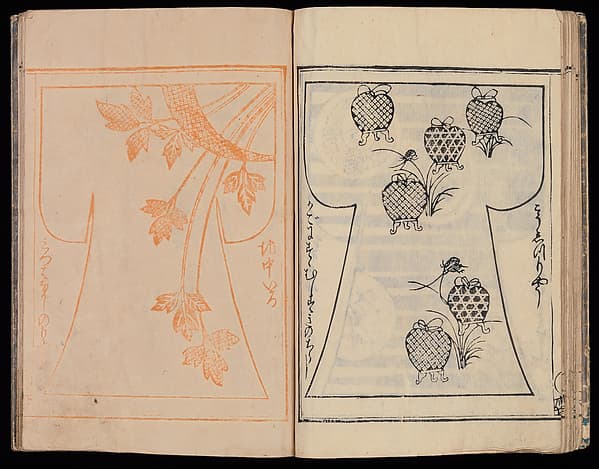 Kosode Pattern Book (On-Hiinagata), vol. 2