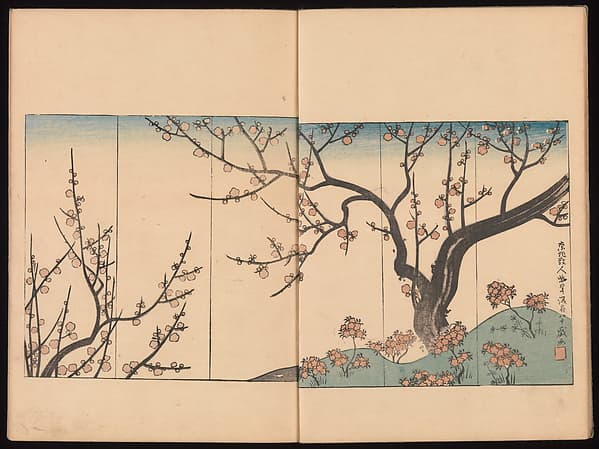 Ink Traces of Kenzan (Kenzan iboku), by Sakai Hōitsu