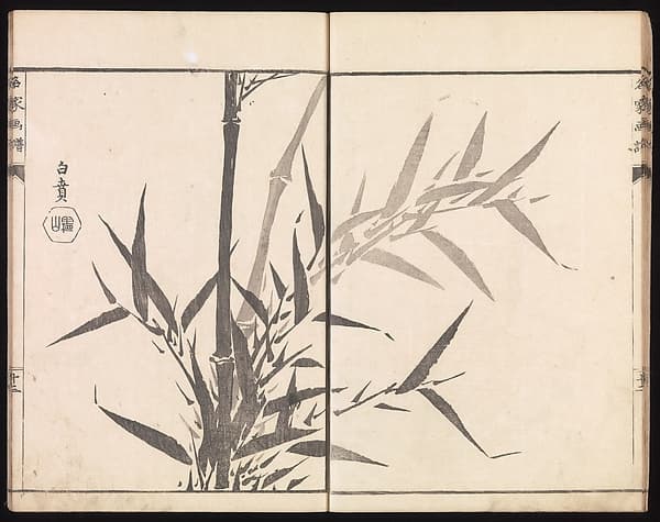 Sketches Reproduced from Works of Famous Artists, by Kawanabe Kyōsai 河鍋暁斎