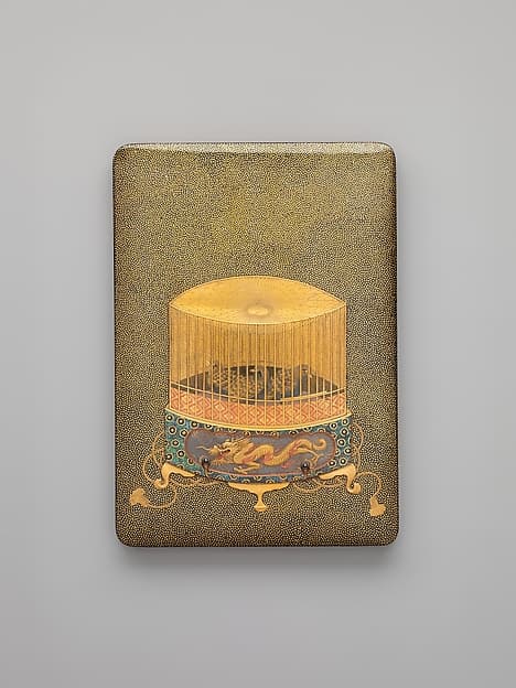 Writing Box with Birdcage