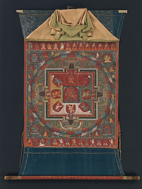 Mandala of Raktayamari, by Mikyo Dorje