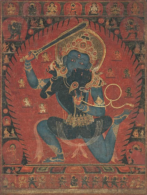 Achala with His Consort Vishvavajri